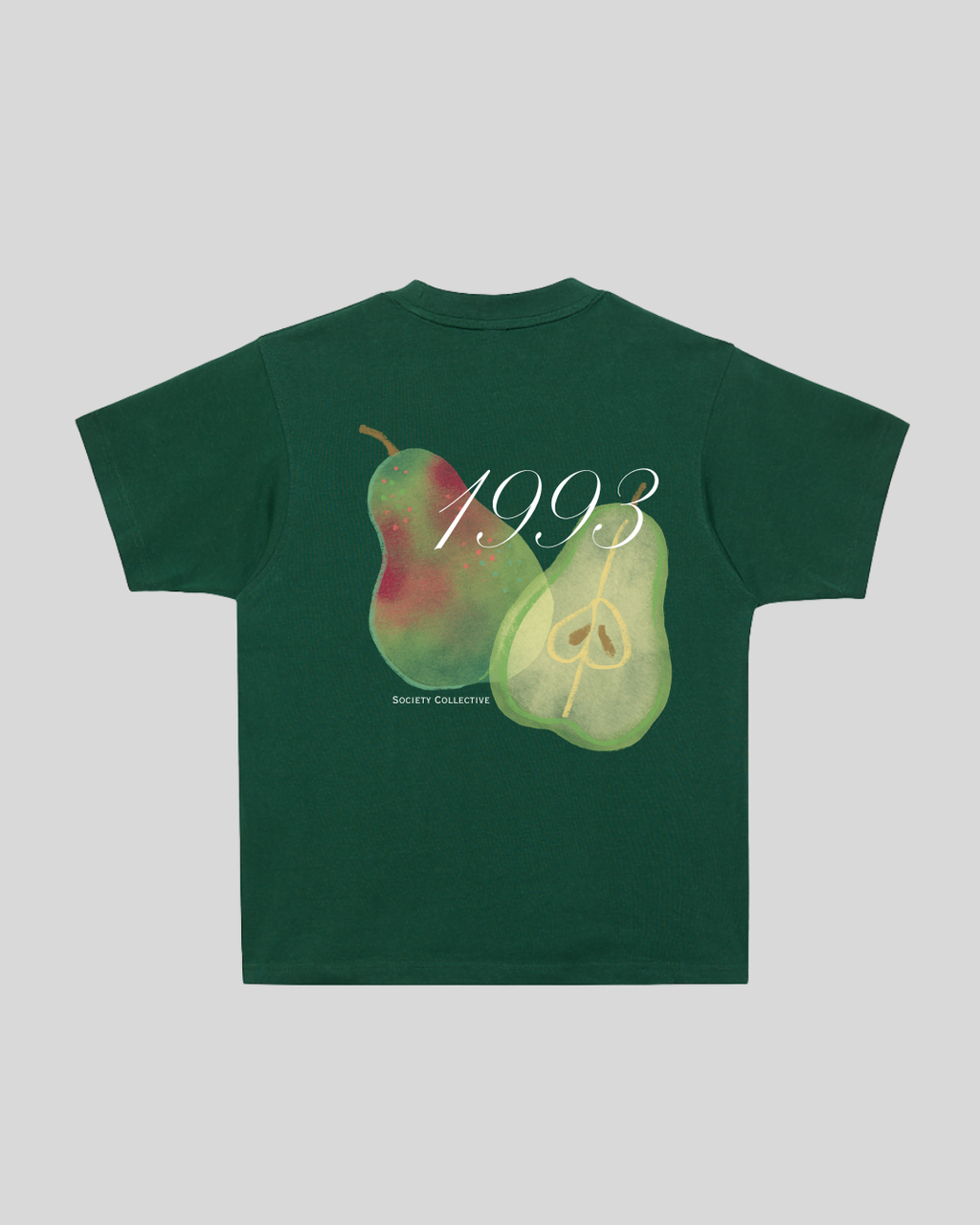 French Pear Semi Cropped Tee